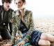 Tara Ferry et Tali Lennox pour la campagne de Mars de Burberry 