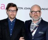 Michael Stipe et Thomas Dozol, Los Angeles, le 27 février 2011