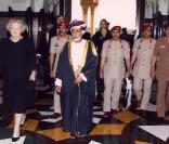 Willem-Alexander et Maxima des Pays-Bas accompagnaient le 8 mars 2011 la reine Beatrix dans sa visite à dîner chez le sultan Qaabos bin Said al Said, à Mascate. Ils enchaîneront avec une visite de trois jours au Qatar.
