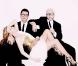 Kylie Minogue entourée du duo Dolce &amp; Gabbana