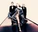 Kylie Minogue entourée du duo Dolce &amp; Gabbana