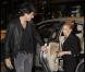 Kylie Minogue et son compagnon Andres Velencoso à Milan le 8 mars 2011 