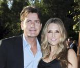 Charlie Sheen et Brooke Mueller en mai 2008 à Los Angeles 