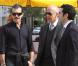 Antonio Banderas a déjeuné avec des amis chez Scarpetta, à Los Angeles, le 7 mars 2011.