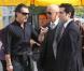 Antonio Banderas a déjeuné avec des amis chez Scarpetta, à Los Angeles, le 7 mars 2011.