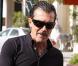 Antonio Banderas a déjeuné avec des amis chez Scarpetta, à Los Angeles, le 7 mars 2011.
