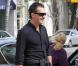 Antonio Banderas a déjeuné avec des amis chez Scarpetta, à Los Angeles, le 7 mars 2011.