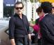 Antonio Banderas a déjeuné avec des amis chez Scarpetta, à Los Angeles, le 7 mars 2011.