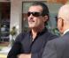 Antonio Banderas a déjeuné avec des amis chez Scarpetta, à Los Angeles, le 7 mars 2011.