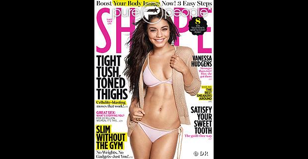 Vanessa Hudens en couverture de Shape pour le mois d'avril 2011