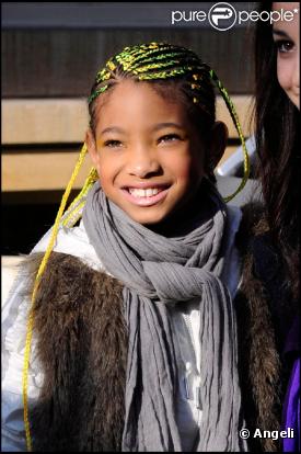 WIllow Smith à la sortie de son hôtel, à Londres. 19 mars 2011