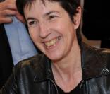 Christine Angot au Salon du Livre, à Paris, le week-end du 19 et 20 mars 2011.