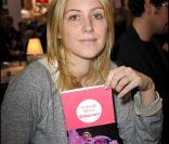 Amanda Sthers au Salon du Livre, à Paris, le week-end du 19 et 20 mars 2011.