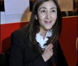 Ingrid Betancourt au Salon du Livre, à Paris, le week-end du 19 et 20 mars 2011.