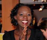 Rama Yade au Salon du Livre, à Paris, le week-end du 19 et 20 mars 2011.