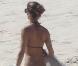Elisabetta Canalis sous le soleil de Mexico, en mars 2011.