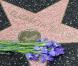 L'étoile d'Elizabeth Taylor sur le "Walk of Fame" d'Hollywood Boulevard, à Los Angeles, le 23 mars 2011.
