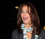 Teri Hatcher assiste au match de basket New Orleans  Hornets - Los Angeles Lakers (27 mars 2011 à L.A.)