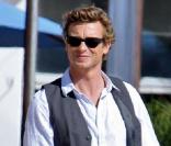 Simon Baker sur le tournage de Mentalist !