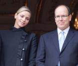 Albert de Monaco et Charlene Wittstock, Monaco, le 27 janvier 2011.