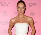 Candice Swanepoel lors de la soirée Victoria's Secret en mars 2011 avec un corps de plus en plus mince