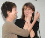 Jane Birkin et Kate Barry, à Paris, le 23 mai 2007.