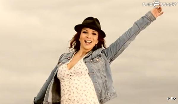 Capture d'écran du making-of du clip d'Hélène Ségara, La vie avec toi.