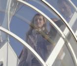 Letizia et Felipe d'Espagne lors de leur arrivée à Amman, en Jordanie, le 12 avril 2011