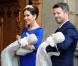 Le baptême des jumeaux du prince Frederik et de la princesse Mary de Danemark, prénommés Vincent et Joséphine, a eu lieu en l'église d'Holmen, à Copenhague, le 14 avril 2011.