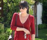 Féminine à souhait, Selma Blair n'oublie jamais de porter en priorité, de jolies robes portefeuille. Le rouge met en valeur sa chevelure brune et son teint clair. Bravo pour cette belle association 