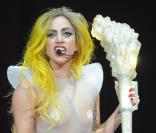  Lady Gaga en concert au Staples Center de Los Angeles en mars 2011 