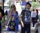 Kate Hudson et les hommes de sa vie : son fils Ryder et Matthew Bellamy de Muse à Buenos Aires en Argentine le 2 avril 2011 