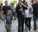 Kate Hudson et son boyfriend Matthew Bellamy, partagent leurs vacances avec le fils de Kate, Ryder, à Buenos Aires, le 3 avril 2011 