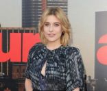 Greta Gerwig lors de l'avant-première du film Arthur à Londres le 19 avril 2011