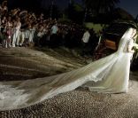 En épousant le prince Nikolaos, Tatiana Blatnik est devenue princesse de Grèce. Grèce, 25 août 2010 