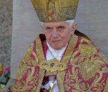 Le Pape Benoît XVI à Rome, le 17 avril 2011.