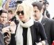 Lindsay Lohan arrive au tribunal à Los Angeles le 22 avril 2011, elle va apprendre qu'elle est condamnée à quatre mois de prison