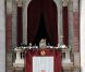 Le pape Benoît XVI lors de son allocution urbi et orbi pour Pâques, le 24 avril 2011.