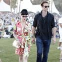 Dita Von Teese et Kate Bosworth : Un festival avec leurs amoureux, le bonheur !