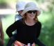Marcia Cross et Tom Mahoney passent un après-midi ensoleillé avec leurs malicieuses jumelles. Avril 2011
