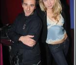 Elie Semoun et Cécile Breccia à l'after show de Manu Payet