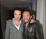 Nicolas Bedos et Alexis Trégarot à l'after show de Manu Payet