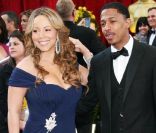 Mariah Carey et son époux Nick Cannon en mars 2010. 