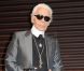 Karl Lagerfeld signe la suite Magnum Chocolat réalisée par le maître chocolatier et sculpteur Patrick Roger le 28 avril 2011 à l'Hôtel La Réserve à Paris