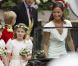 Pippa Middleton à l'Abbaye de Westminster à l'occasion du mariage de sa soeur Kate avec le Prince William, le 29 avril 2011