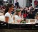Pippa Middleton à l'Abbaye de Westminster à l'occasion du mariage de sa soeur Kate avec le Prince William, le 29 avril 2011