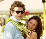Jennifer Love Hewitt et son ex-compagnon le réalisateur américain Alex Beh à Hawaï en janvier 2011 
