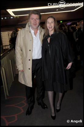 Philippe Lellouche et Vanessa Demouy en février 2011 