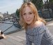 Sandrine François a représenté la France à l'Eurovision en 2002. Ici à Paris, le 15 mai 2002.