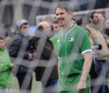 Ethan Hawke : un vrai champion durant le match de foot NYFEST à New York le 23 avril 2011